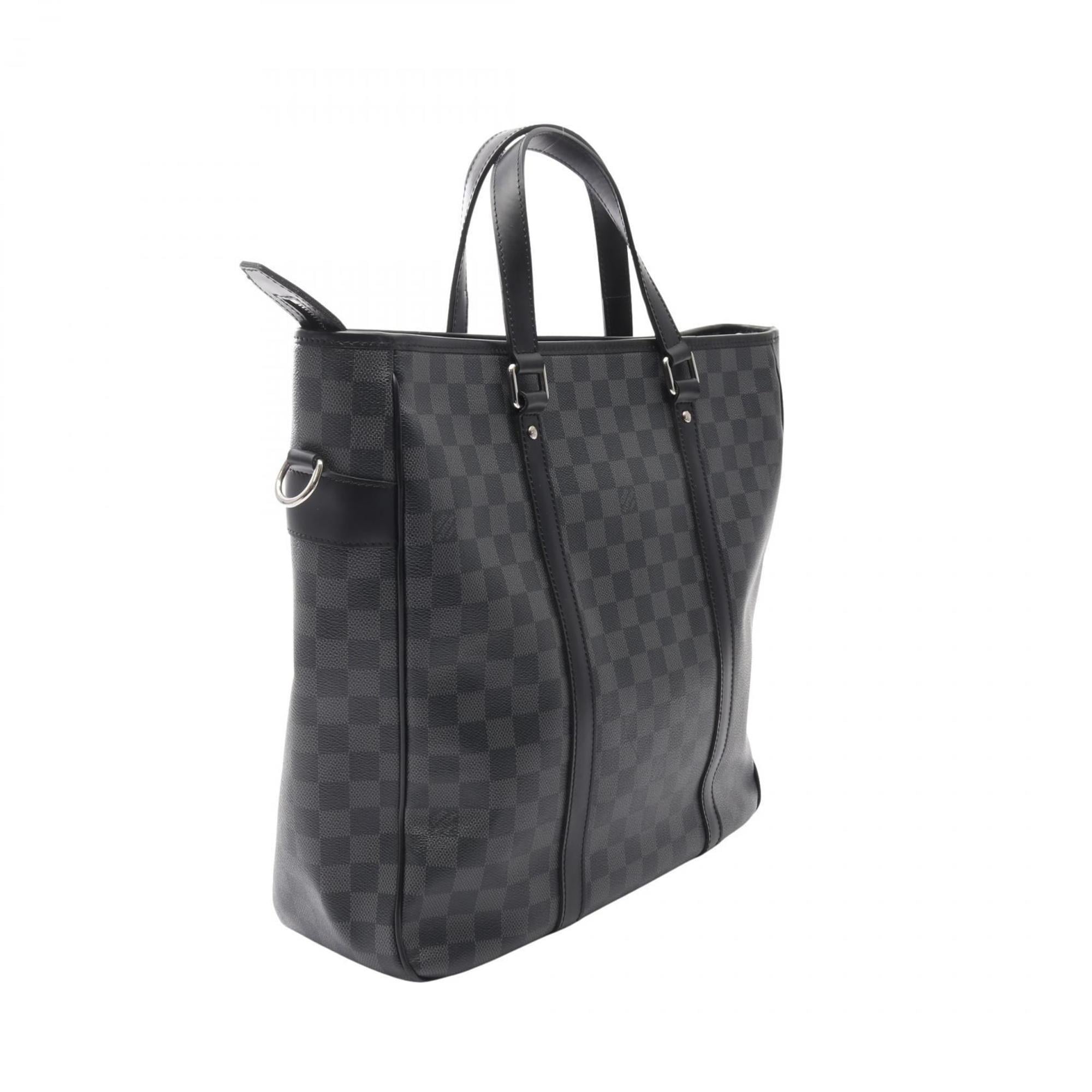 Louis Vuitton Damier Graphite Black Coated Canvas Tote Bag