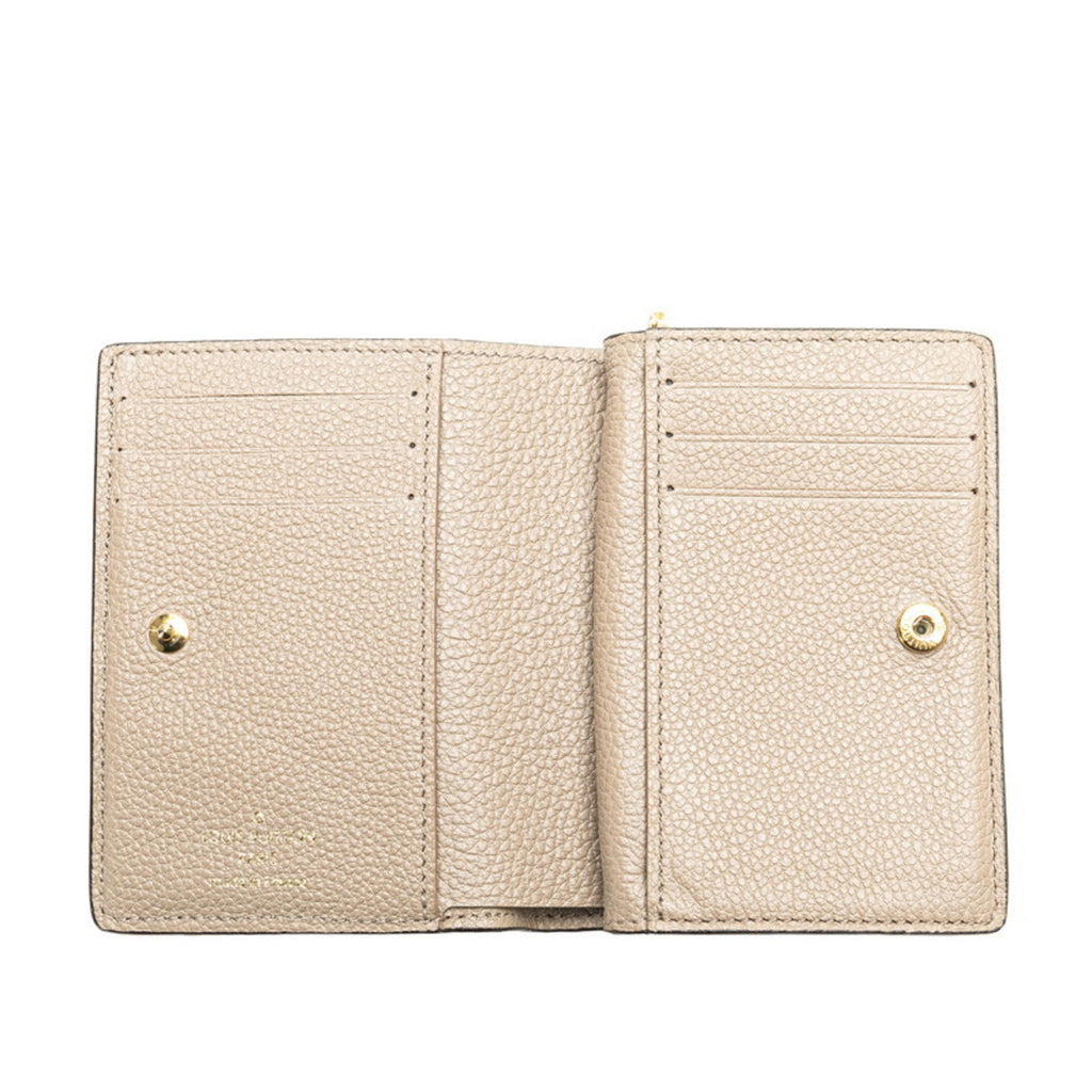 Louis Vuitton Beige Tourterelle Leather Wallet