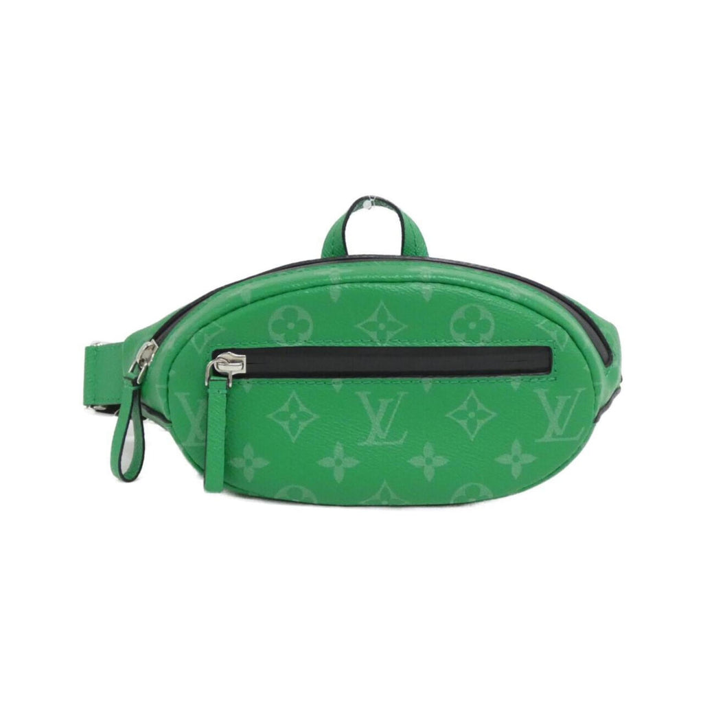 Louis Vuitton Vert Coated Canvas Leather Shoulder Bag