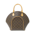Louis Vuitton Brown Coated Canvas Handbag