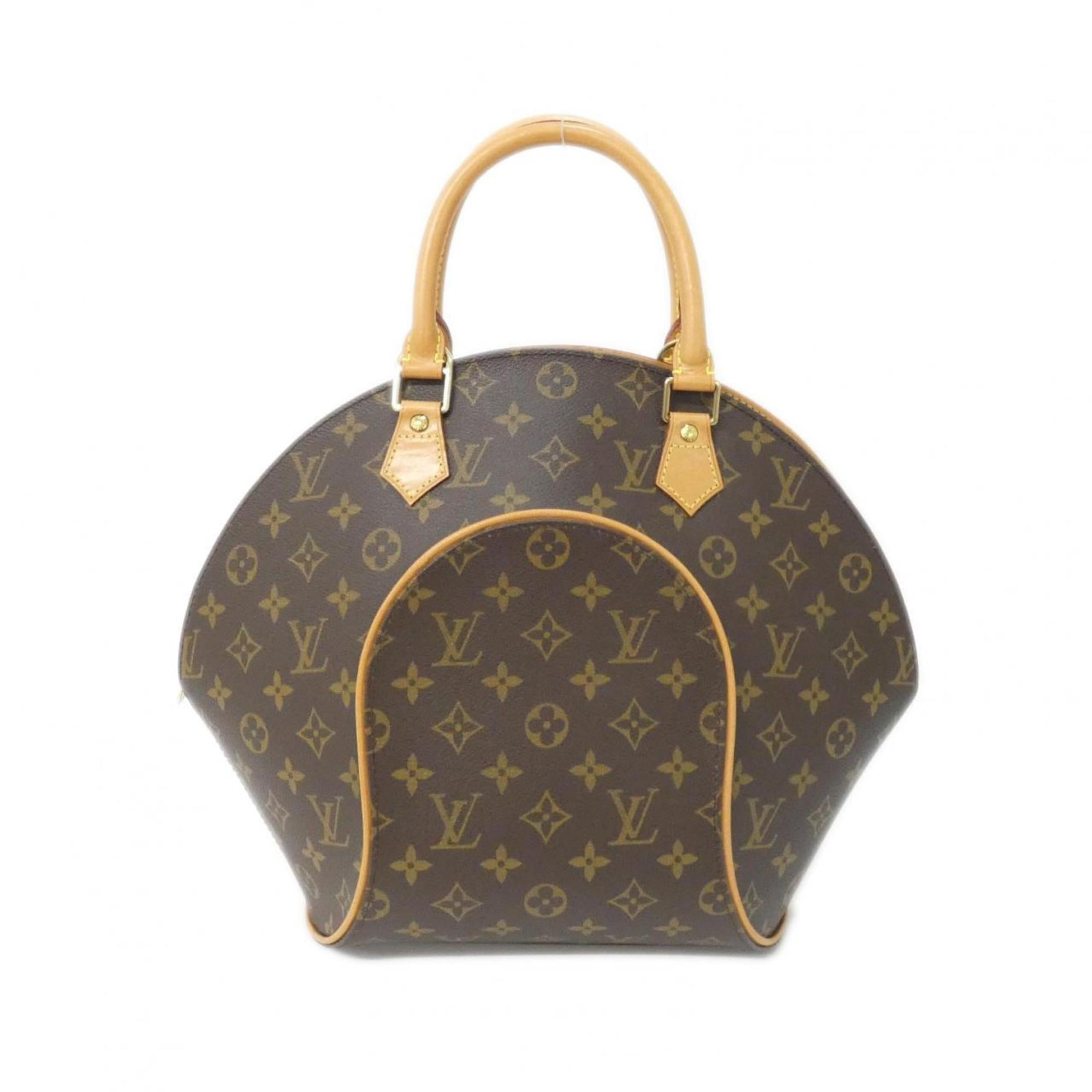 Louis Vuitton Brown Coated Canvas Handbag