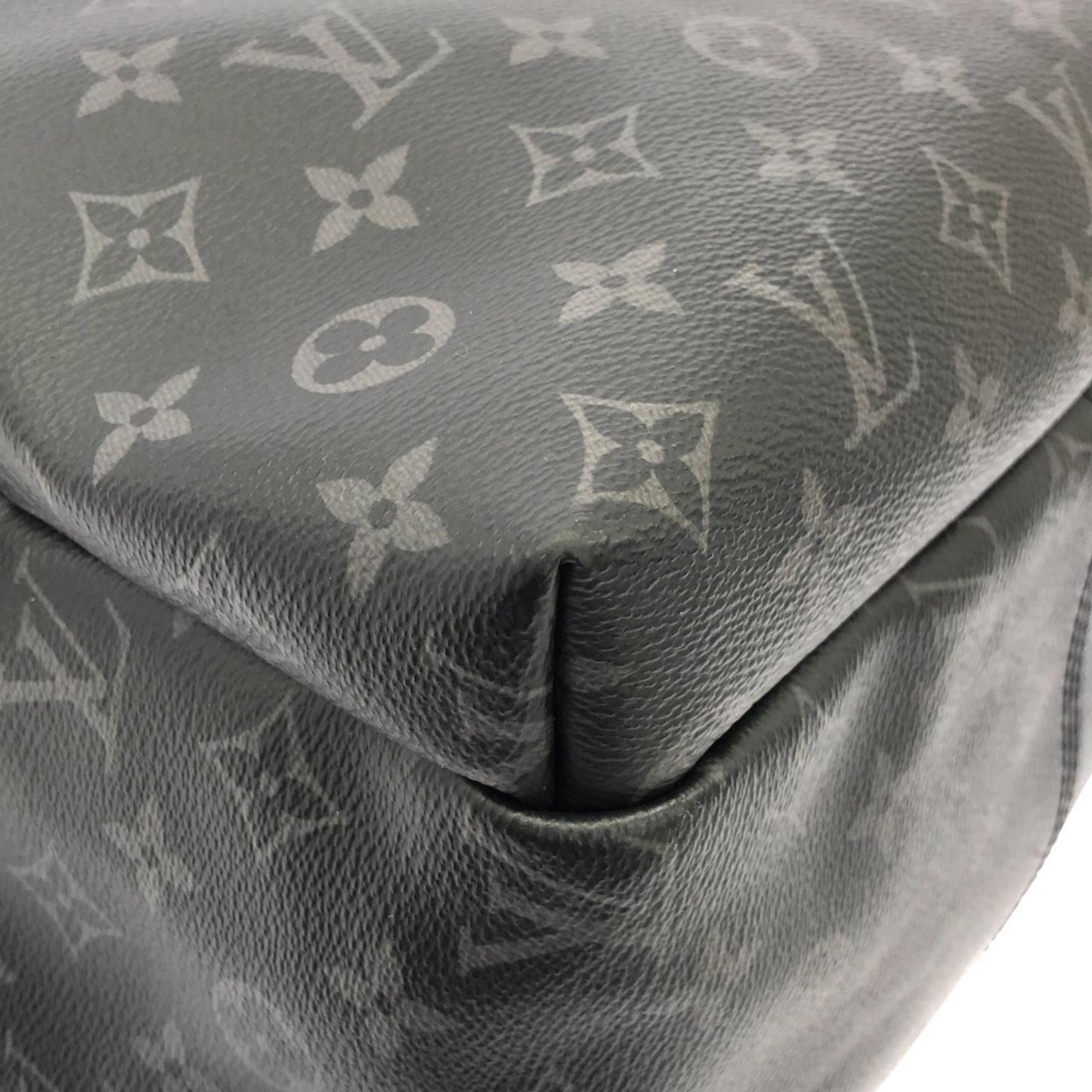 Louis Vuitton Black Coated Canvas Backpack