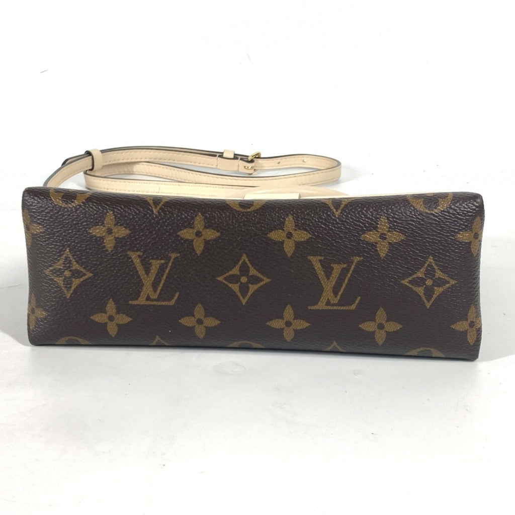 Louis Vuitton Monogram Brown White Monogram Handbag Shoulder Bag