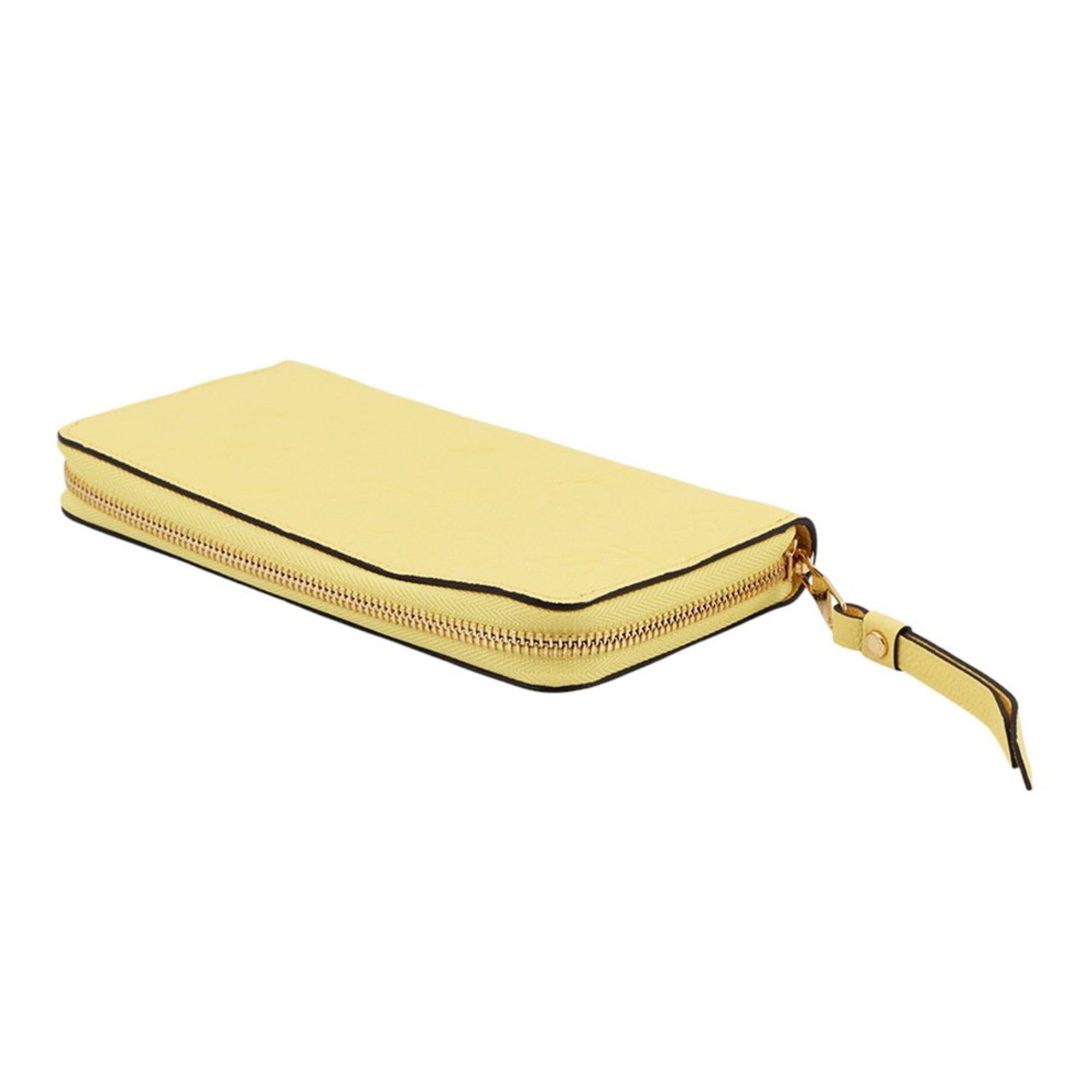 Louis Vuitton Monogram Empreinte Jaune Monogram Empreinte Long Wallet