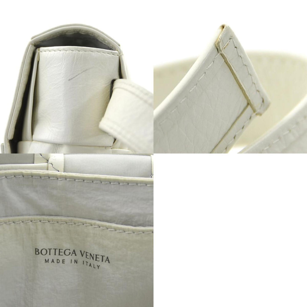 Bottega Veneta White Leather Fanny Pack