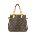 Louis Vuitton Brown Coated Canvas Handbag