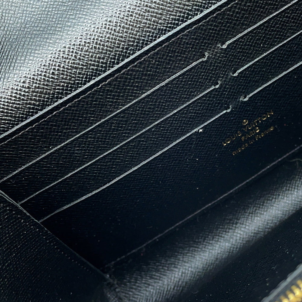 Louis Vuitton Noir Epi Leather Spangles Chain/Shoulder Wallet