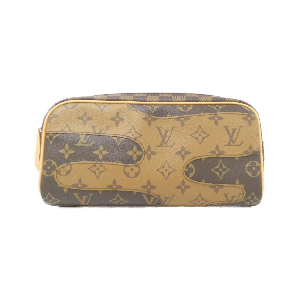 Louis Vuitton Brown Coated Canvas Handbag