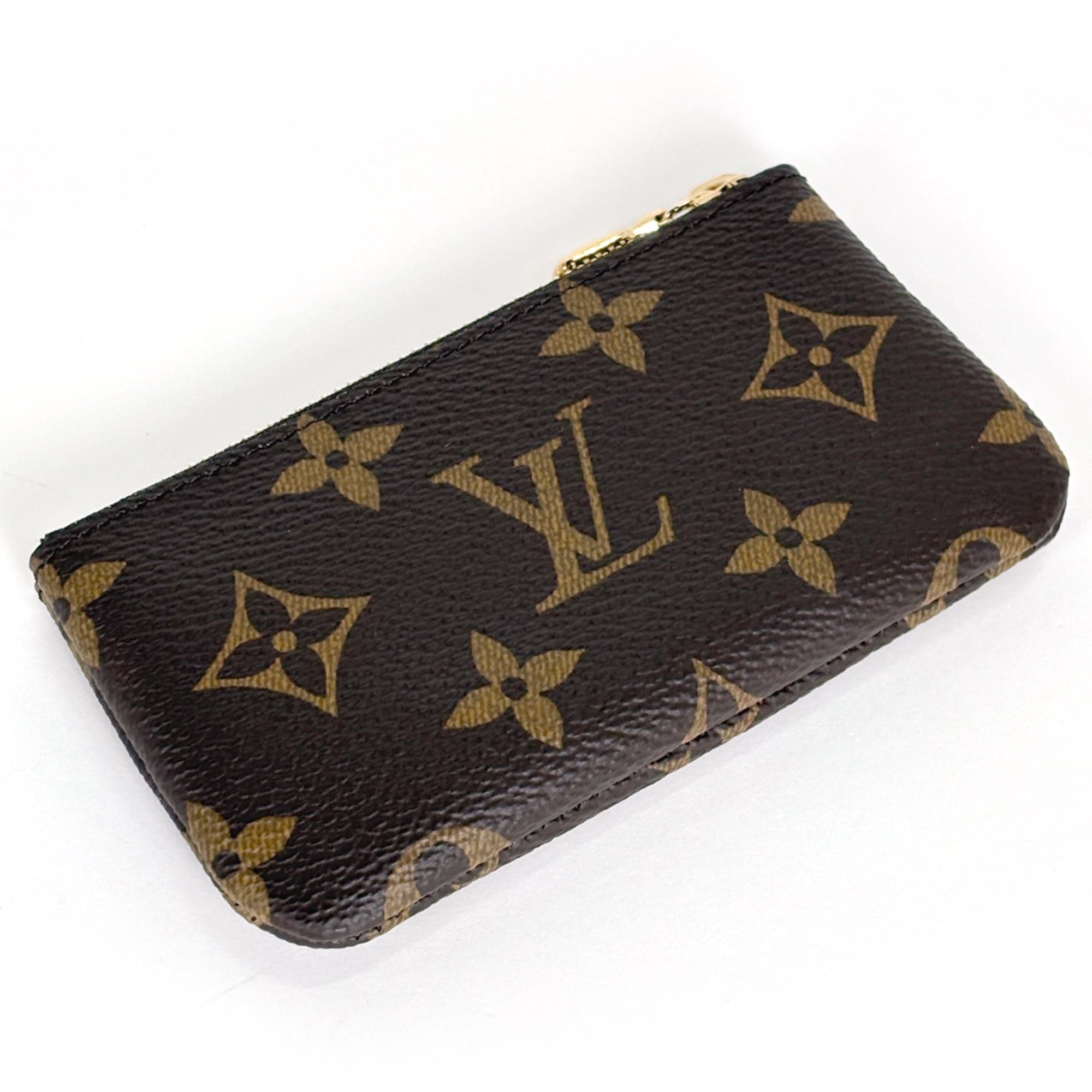 Louis Vuitton Brown Monogram Coin Purse/Coin Case