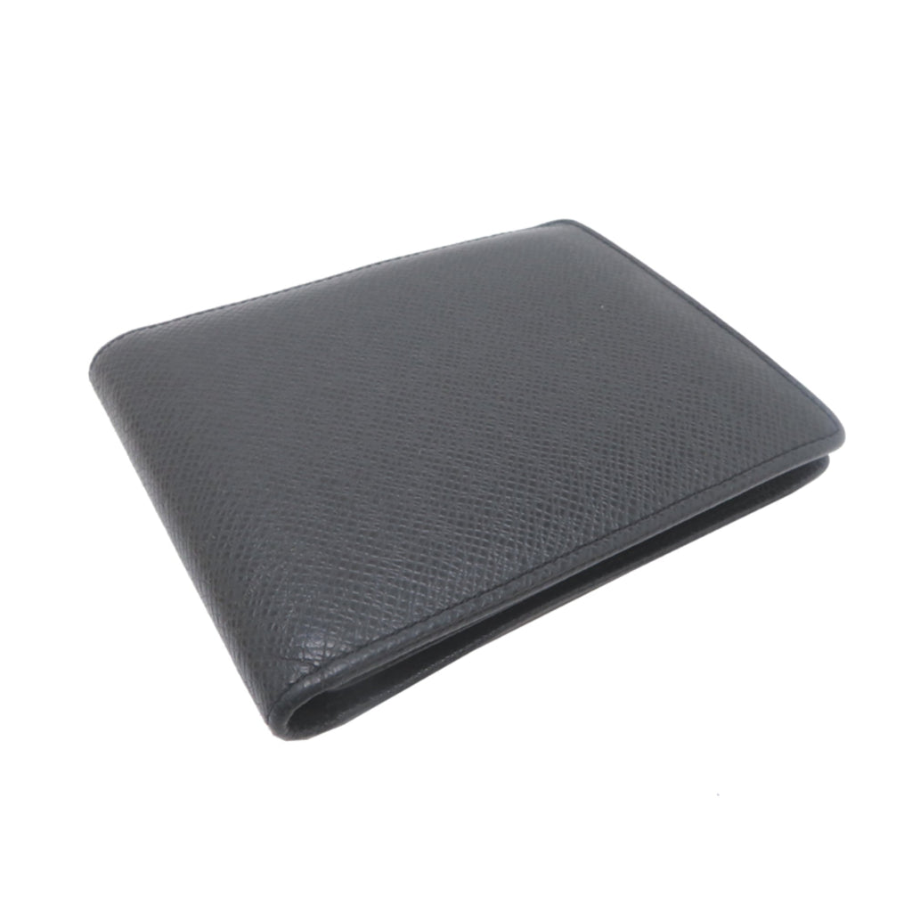 Louis Vuitton Ardoise Black Taiga Leather Wallet