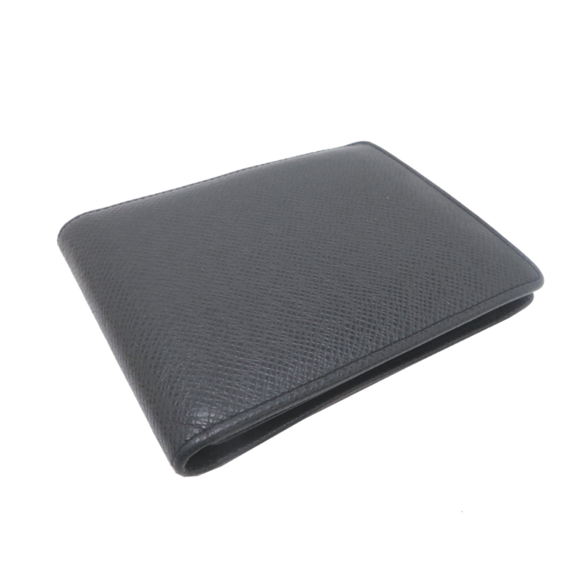 Louis Vuitton Ardoise Black Taiga Leather Wallet