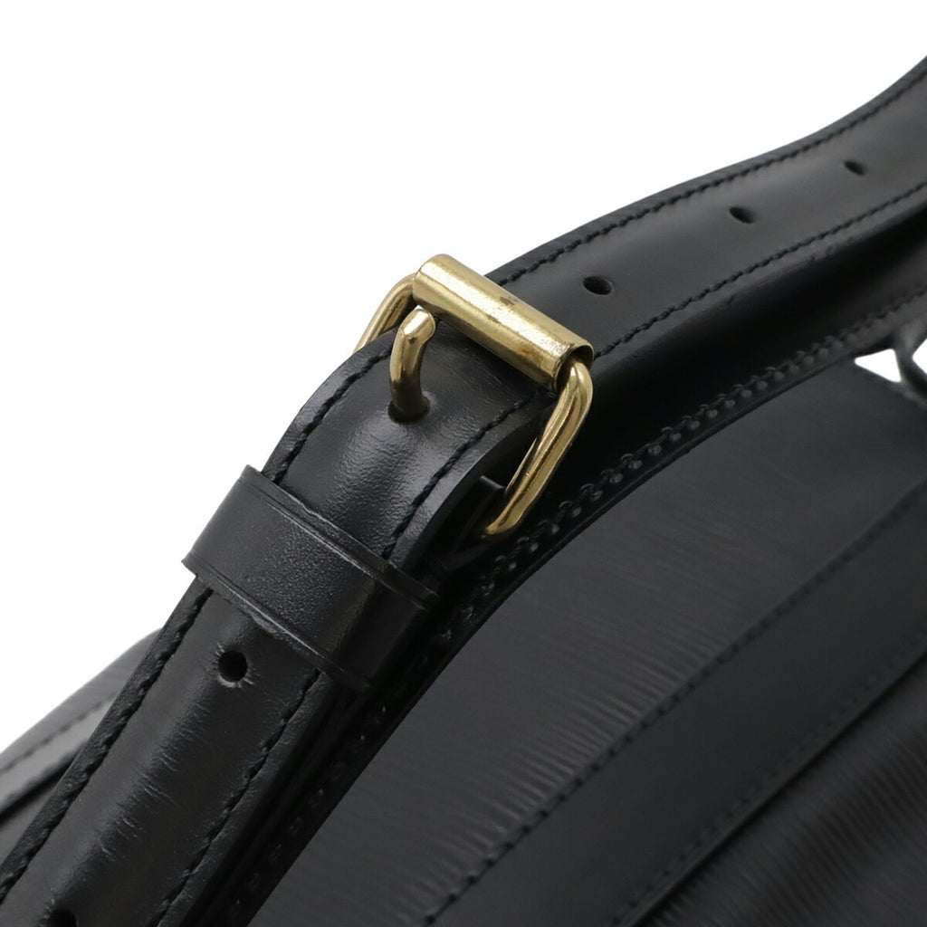 Louis Vuitton Black Noir Epi Leather Shoulder Bag