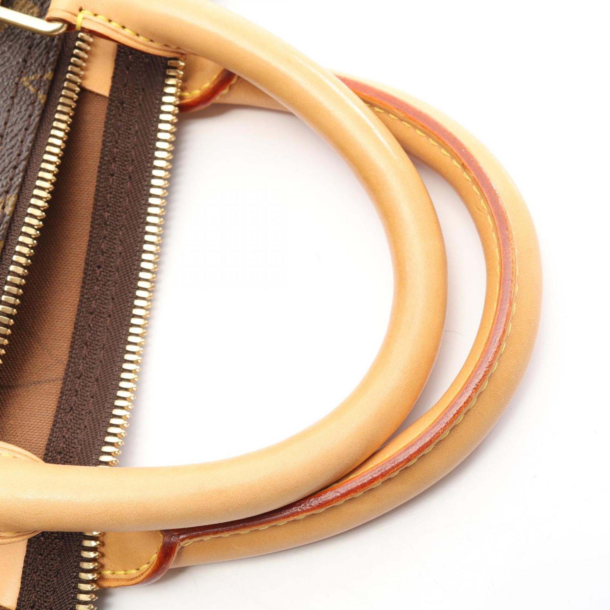 Louis Vuitton Brown Monogram Coated Canvas Boston Bag