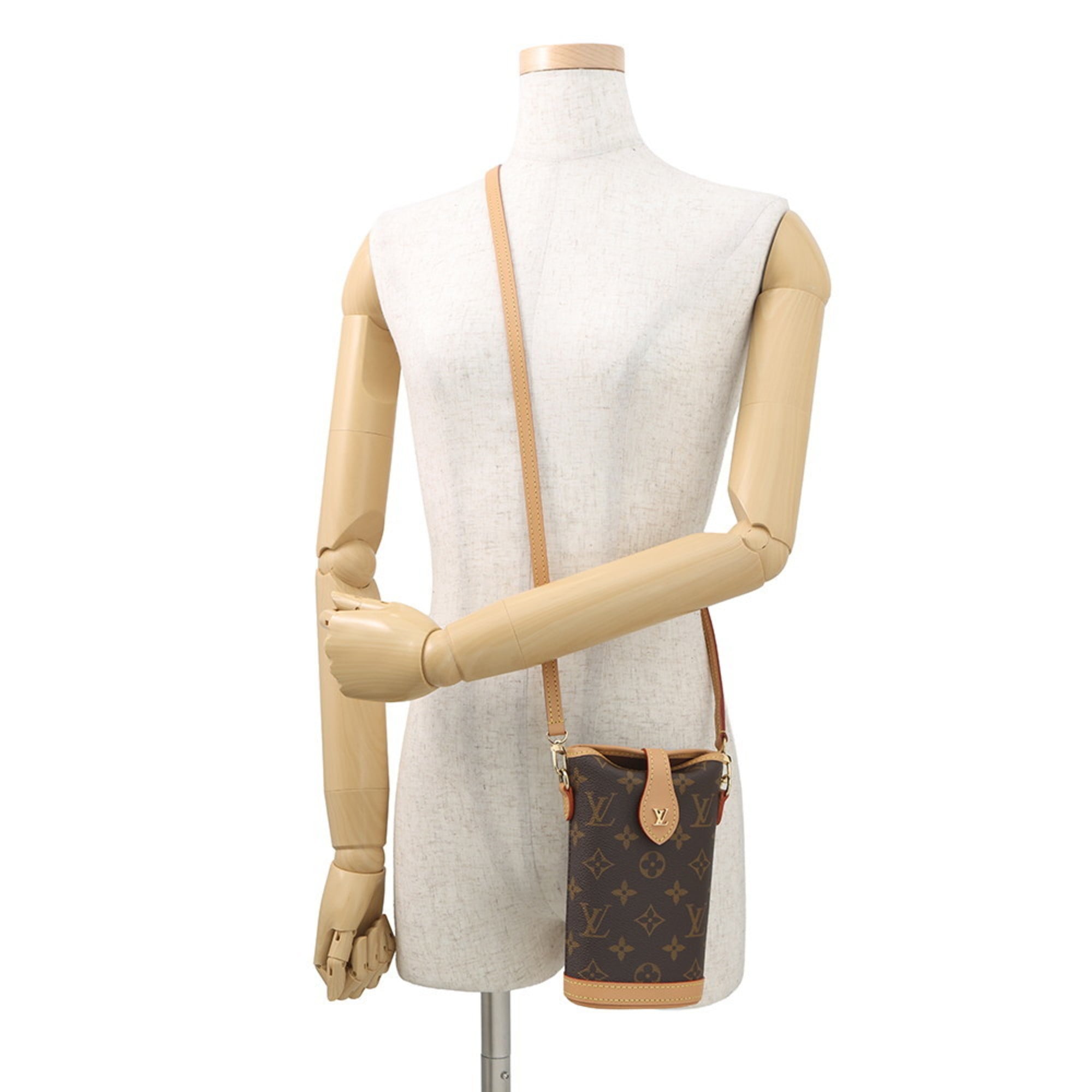 Louis Vuitton Brown Monogram Monogram Pouch Shoulder Bag