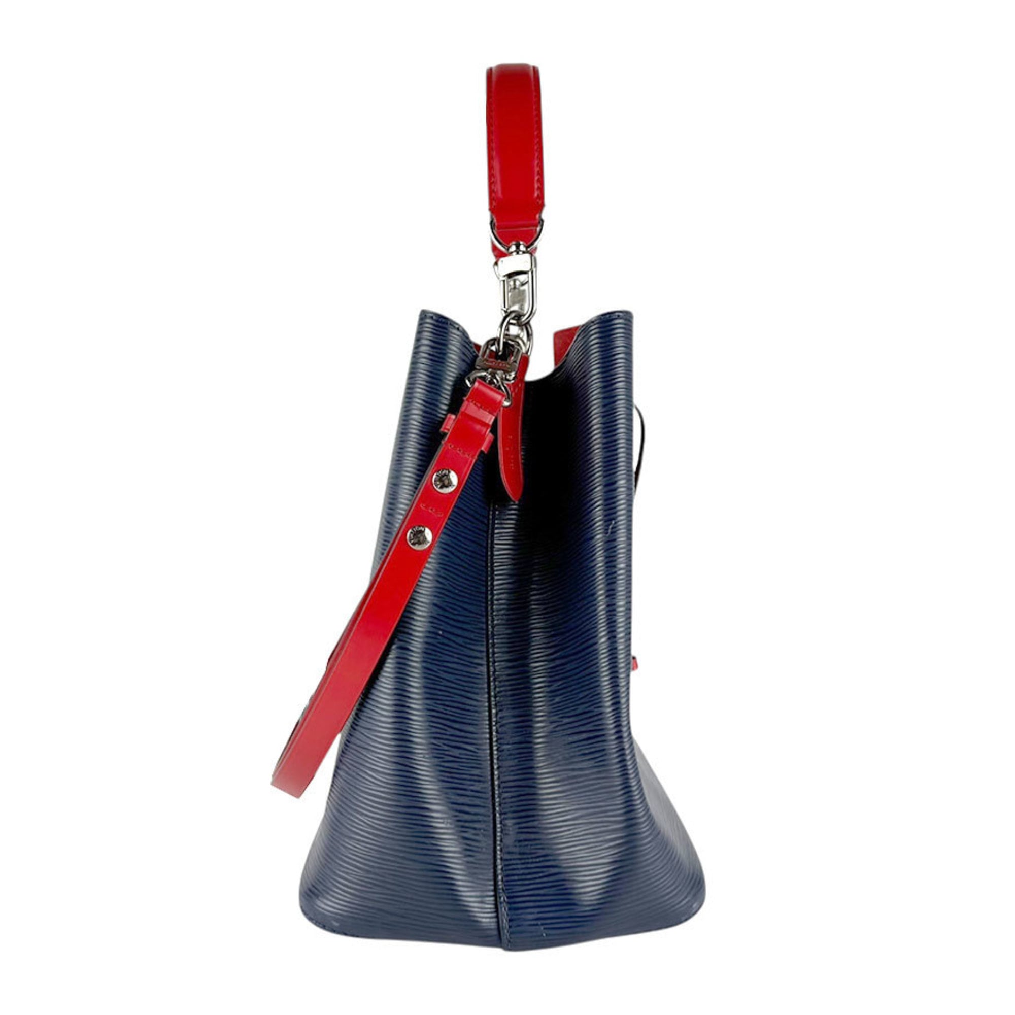Louis Vuitton Blue Indigo Epi Leather Handbag Shoulder Bag
