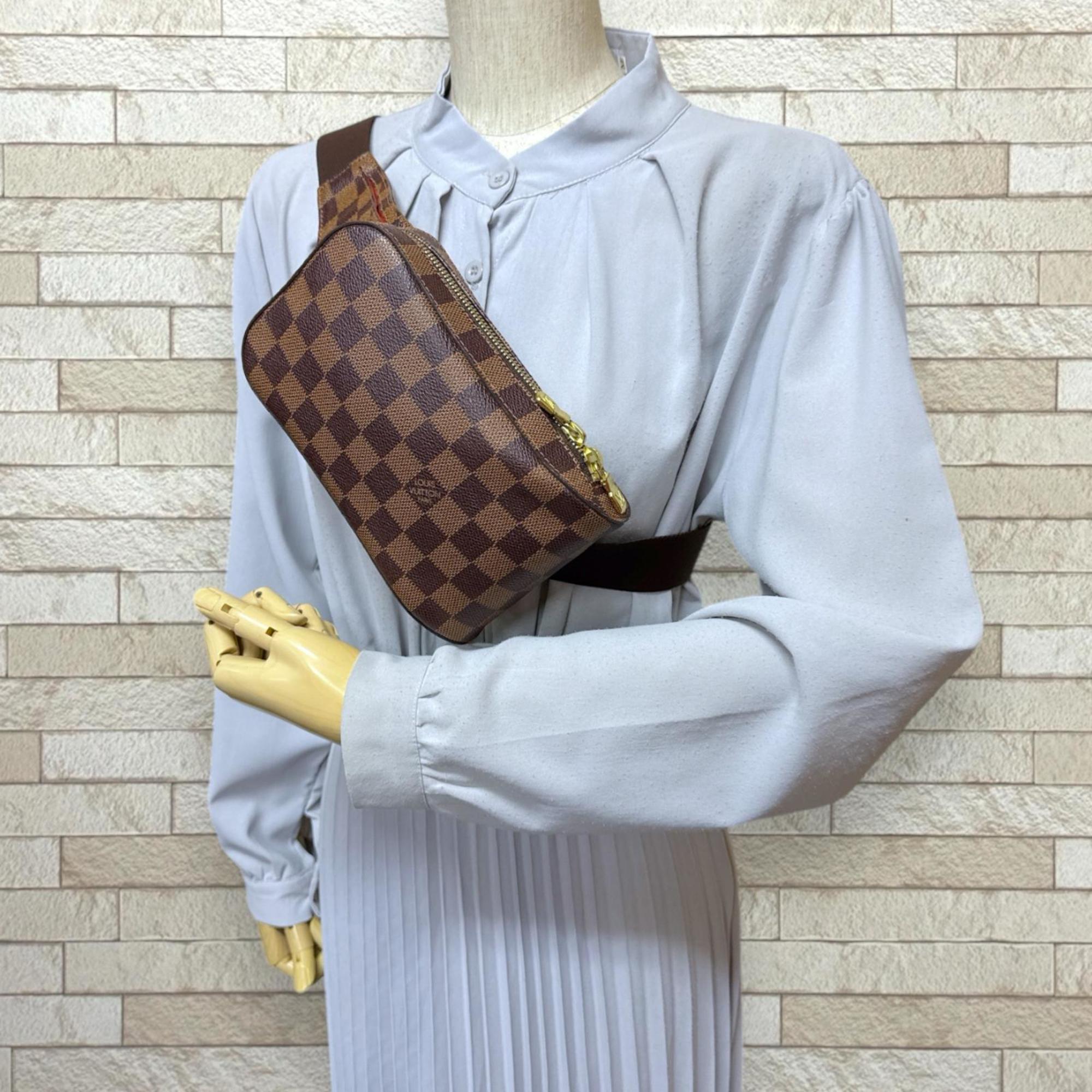 Louis Vuitton Brown Damier Canvas Sling Bag