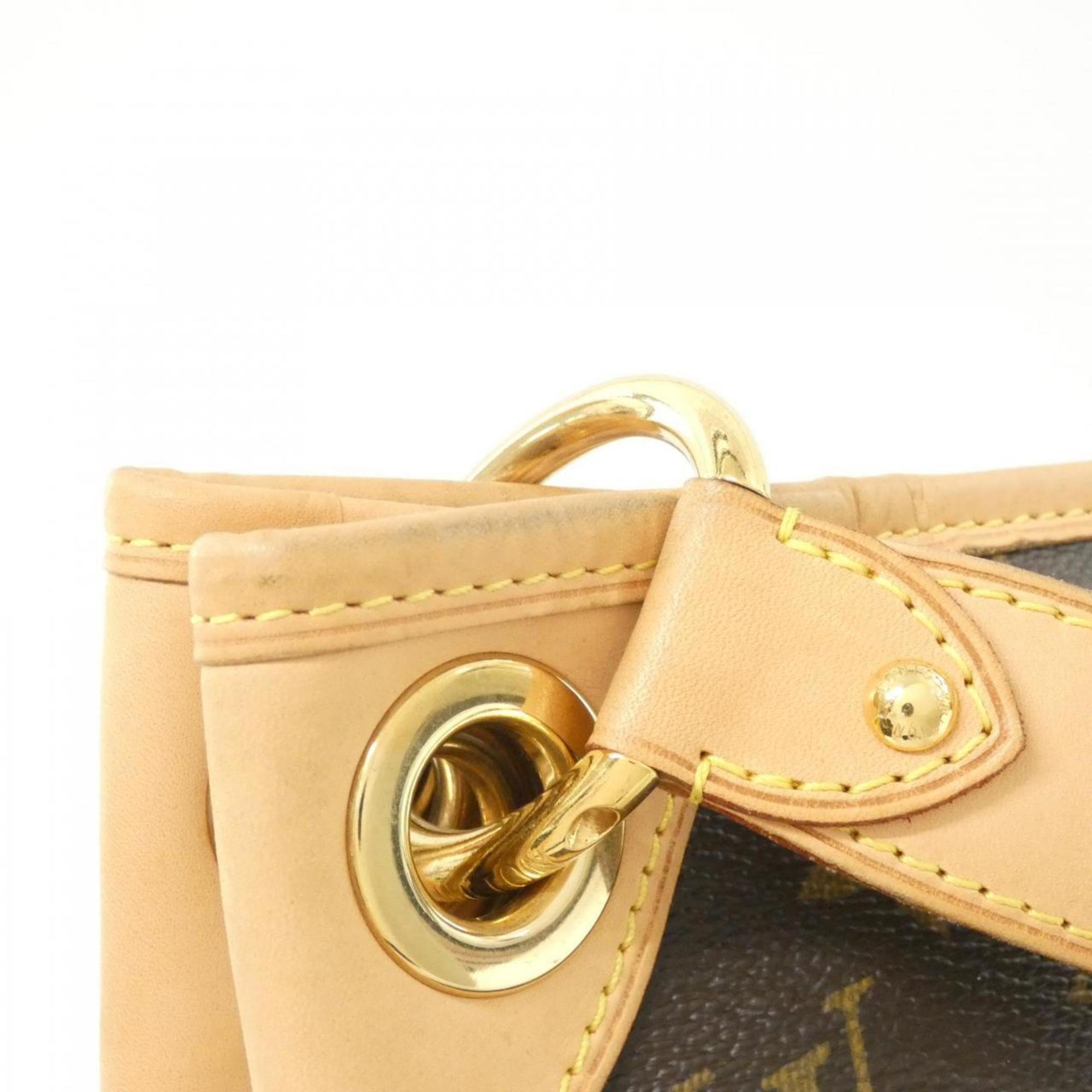 Louis Vuitton Marron Coated Canvas Shoulder Bag