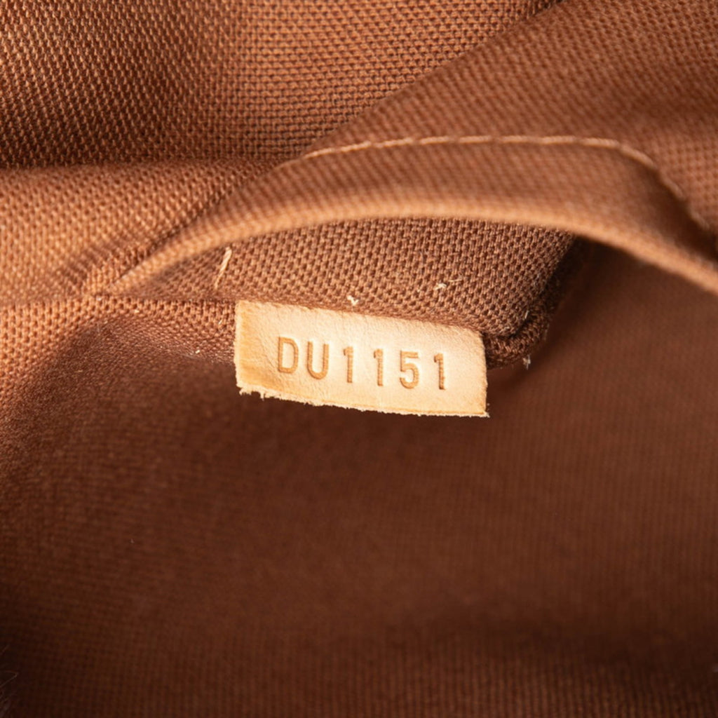 Louis Vuitton Brown Pvc Messenger Bag Shoulder Bag