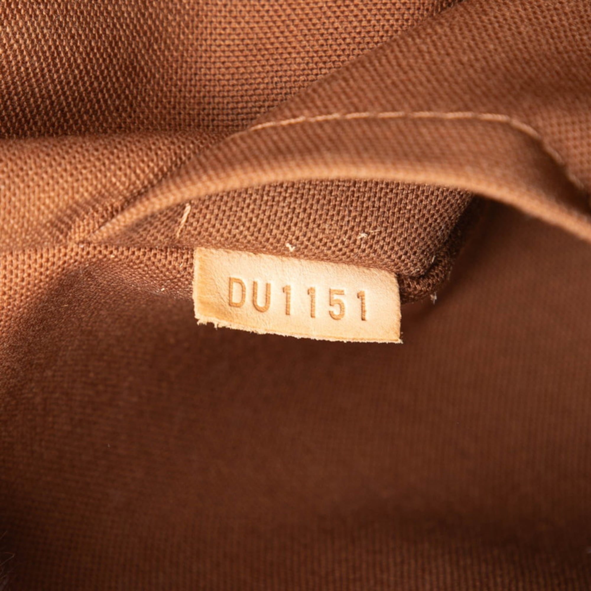 Louis Vuitton Brown Pvc Messenger Bag Shoulder Bag