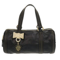Gucci Black Leather Handbag (Pre-Owned)