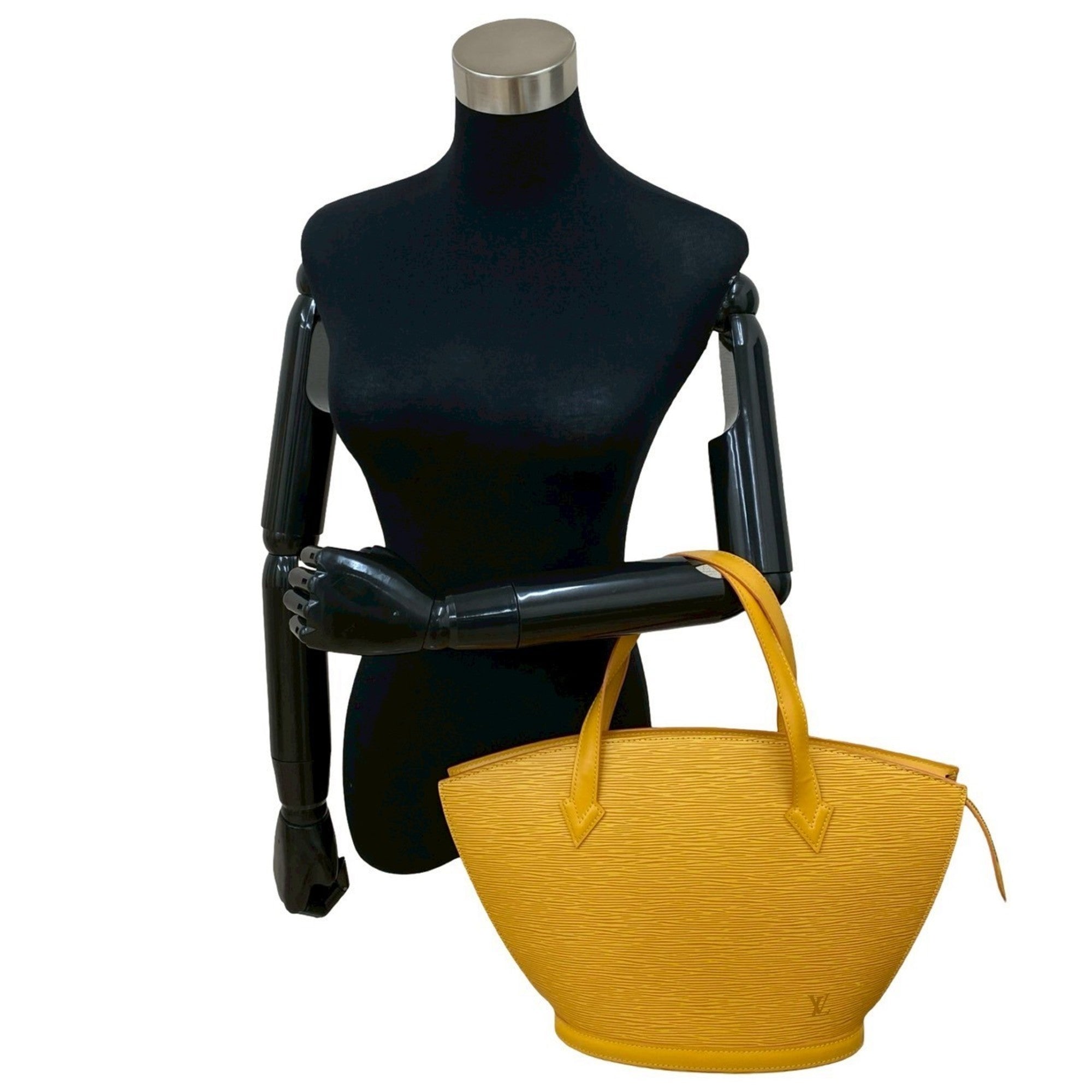 Louis Vuitton Yellow Epi Leather Handbag