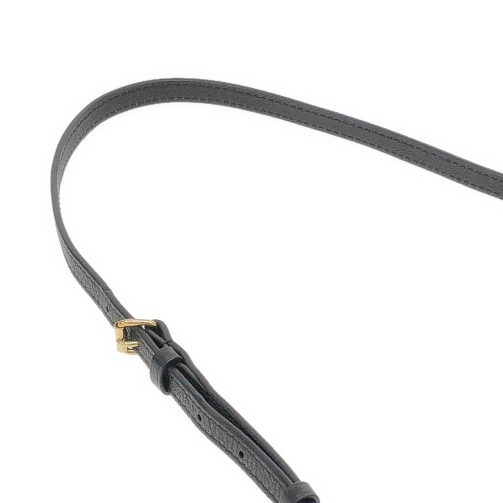 Louis Vuitton Black Leather Shoulder Bag