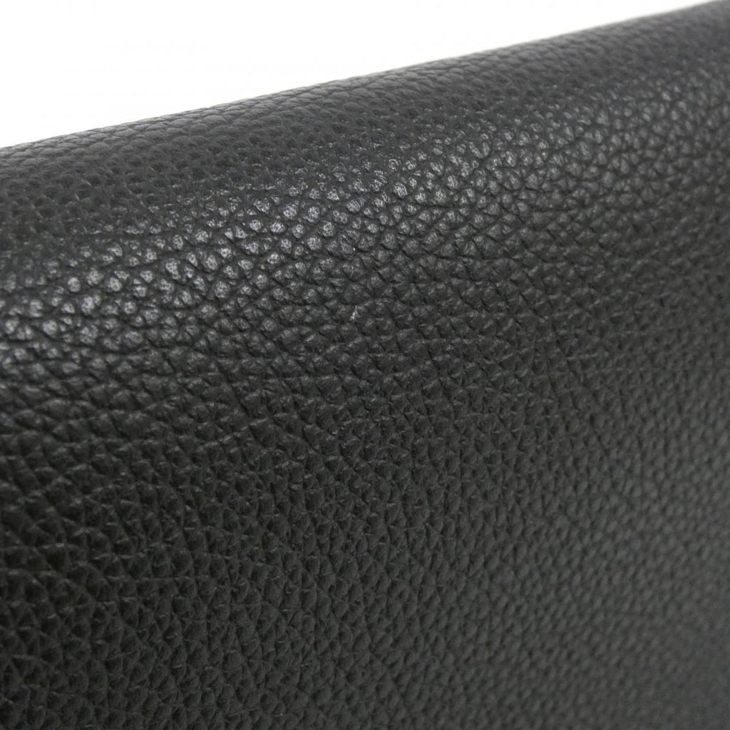 Louis Vuitton Black Leather Shoulder Bag