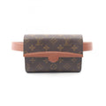 Louis Vuitton Brown Monogram Coated Canvas Leather Fanny Pack Sling Bag