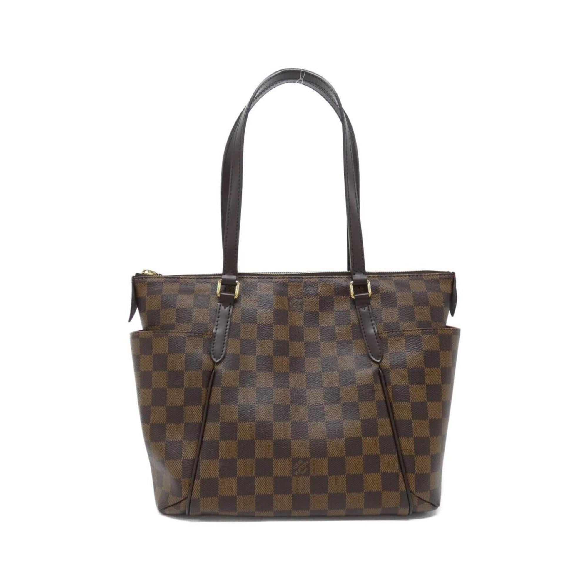 Louis Vuitton Ebene Coated Canvas Handbag
