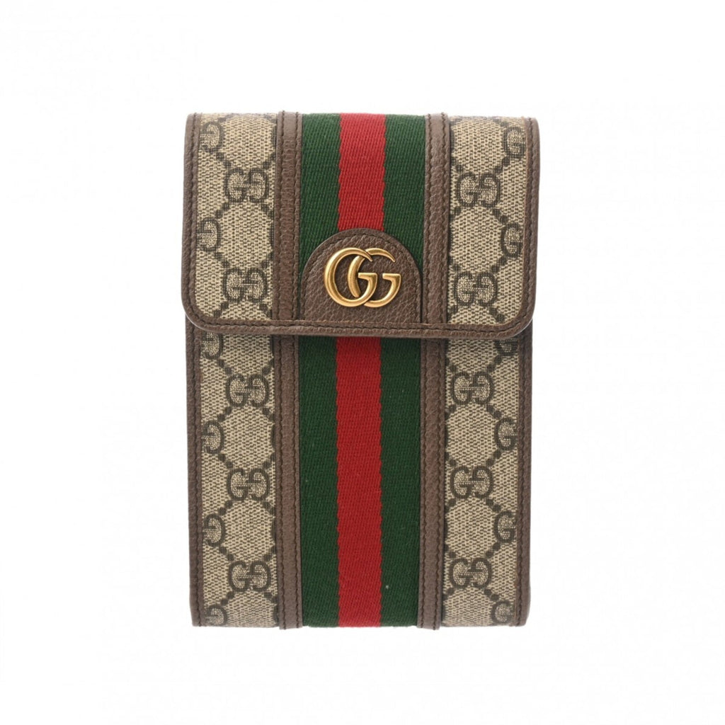 Gucci Brown Gg Supreme Shoulder Bag (Pre-Owned)