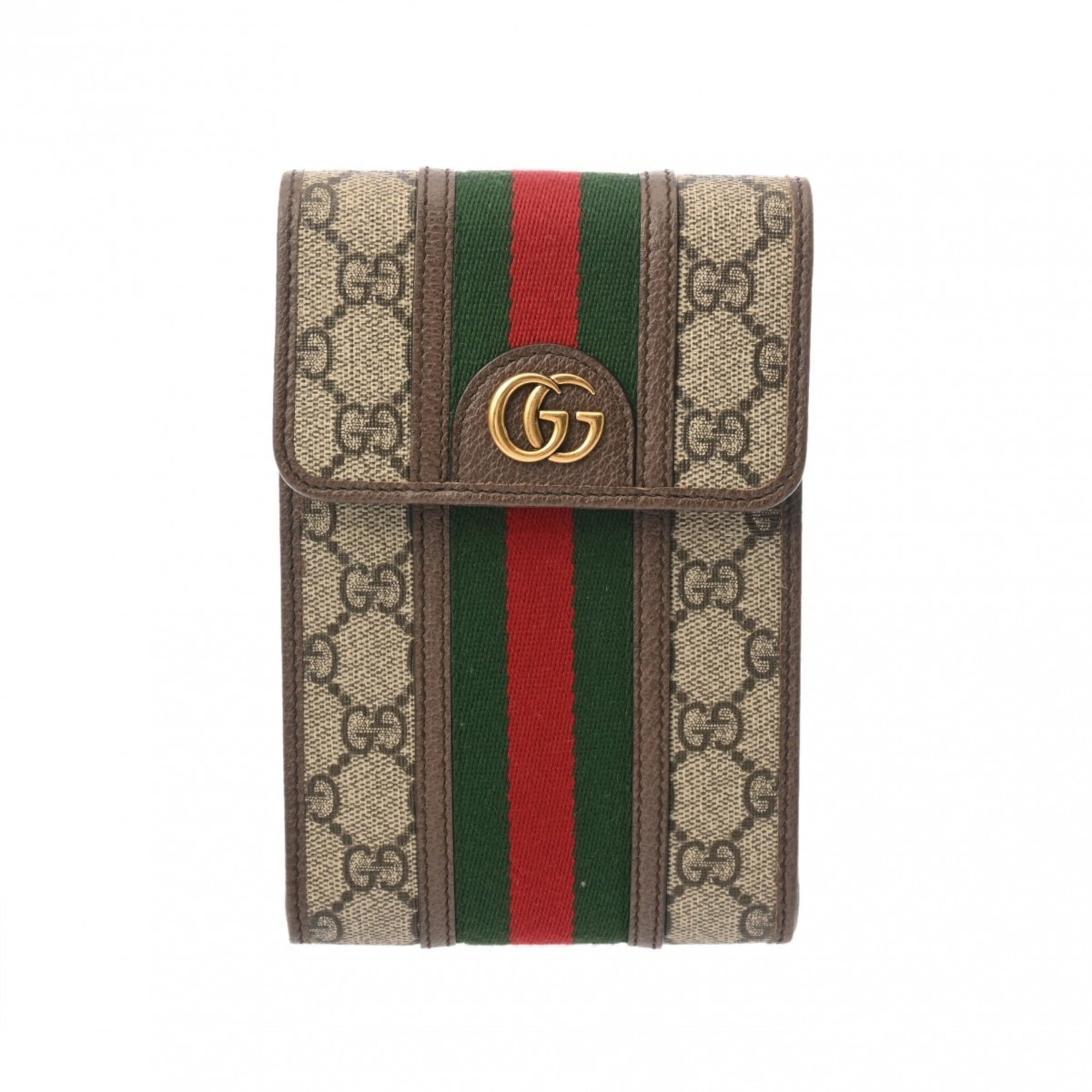 Gucci Brown Gg Supreme Shoulder Bag (Pre-Owned)