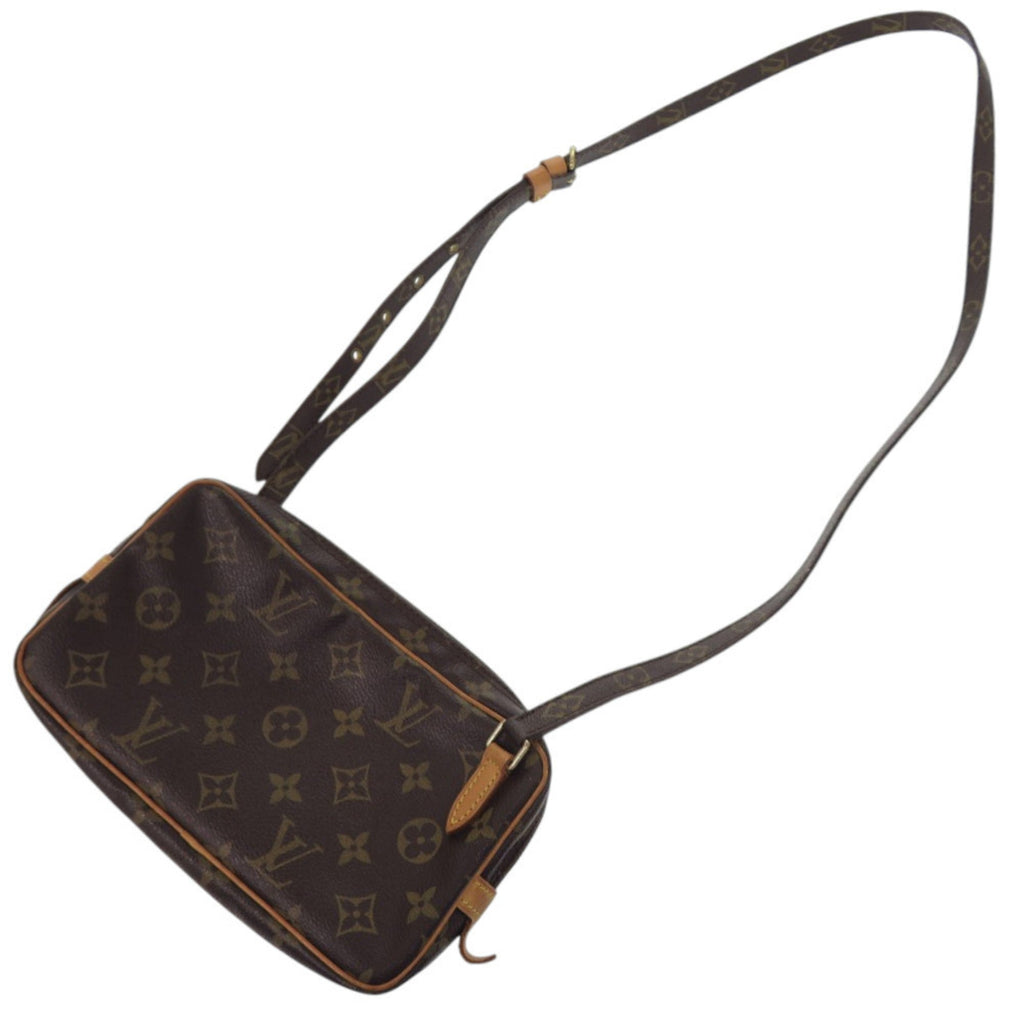 Louis Vuitton Brown Monogram Canvas Shoulder Bag