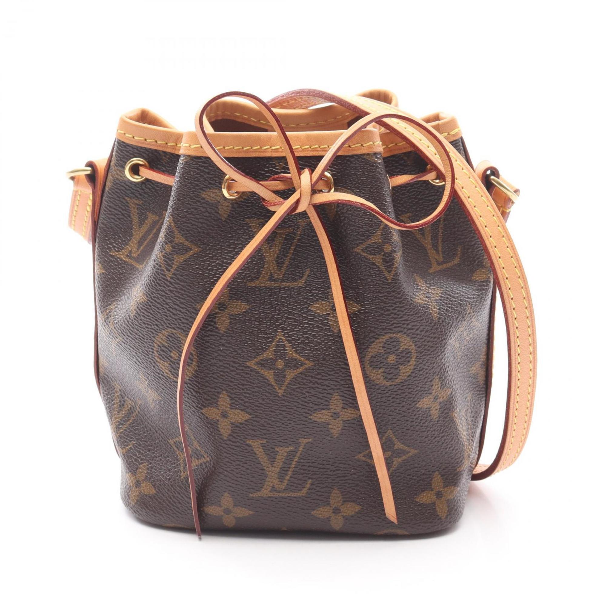 Louis Vuitton Brown Coated Canvas Shoulder Bag