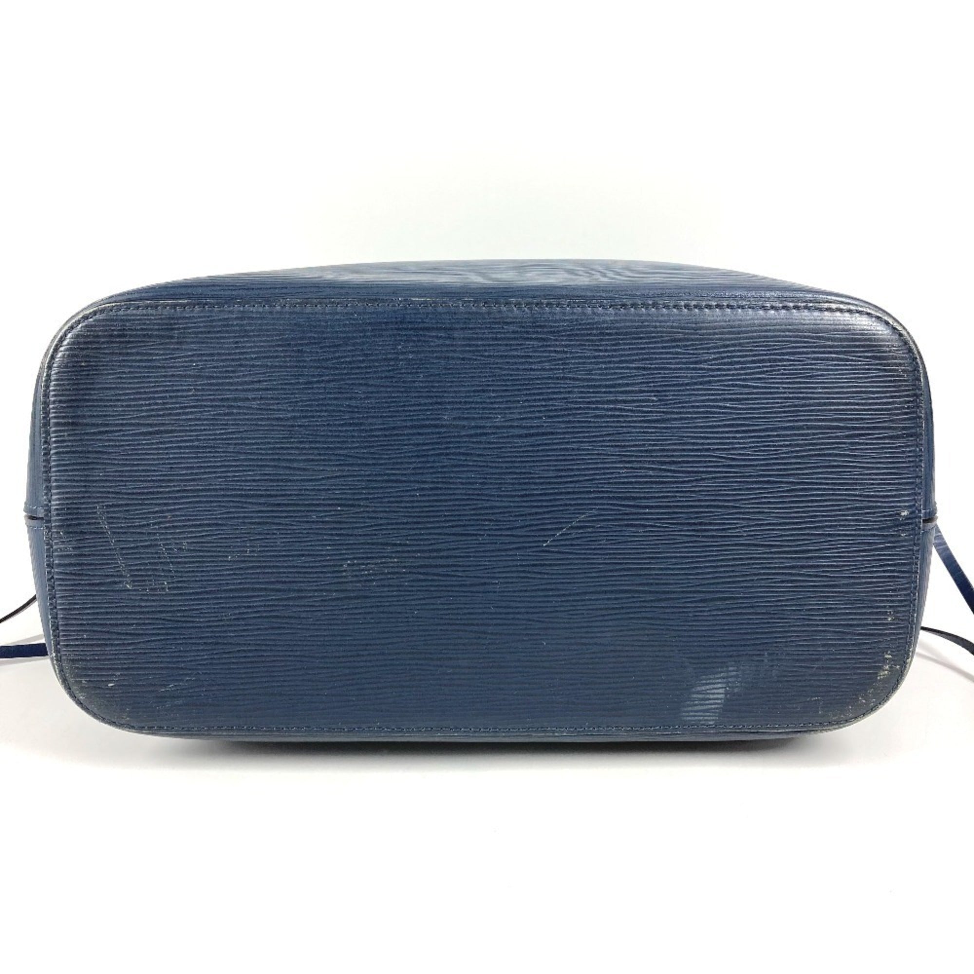 Louis Vuitton Epi Navy Epi Leather Shoulder Bag Tote Bag