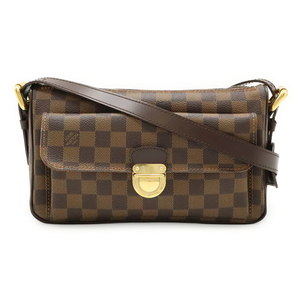 Louis Vuitton Brown Pvc Shoulder Bag