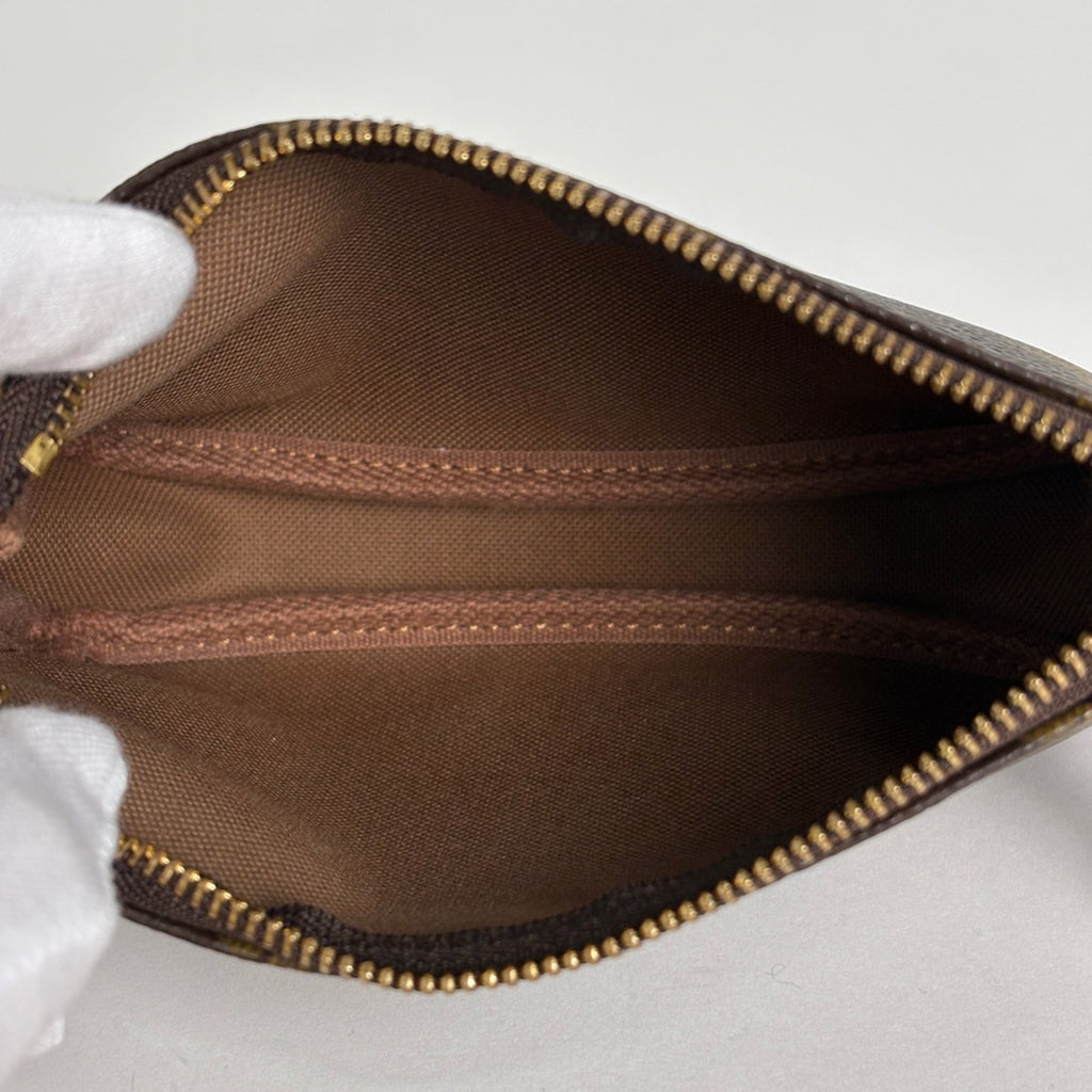 Louis Vuitton Brown Monogram Pochette Pouch