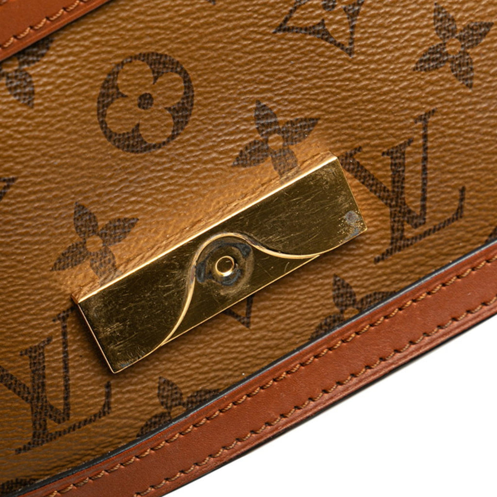 Louis Vuitton Monogram Reverse Brown Pvc Leather Sling Bag