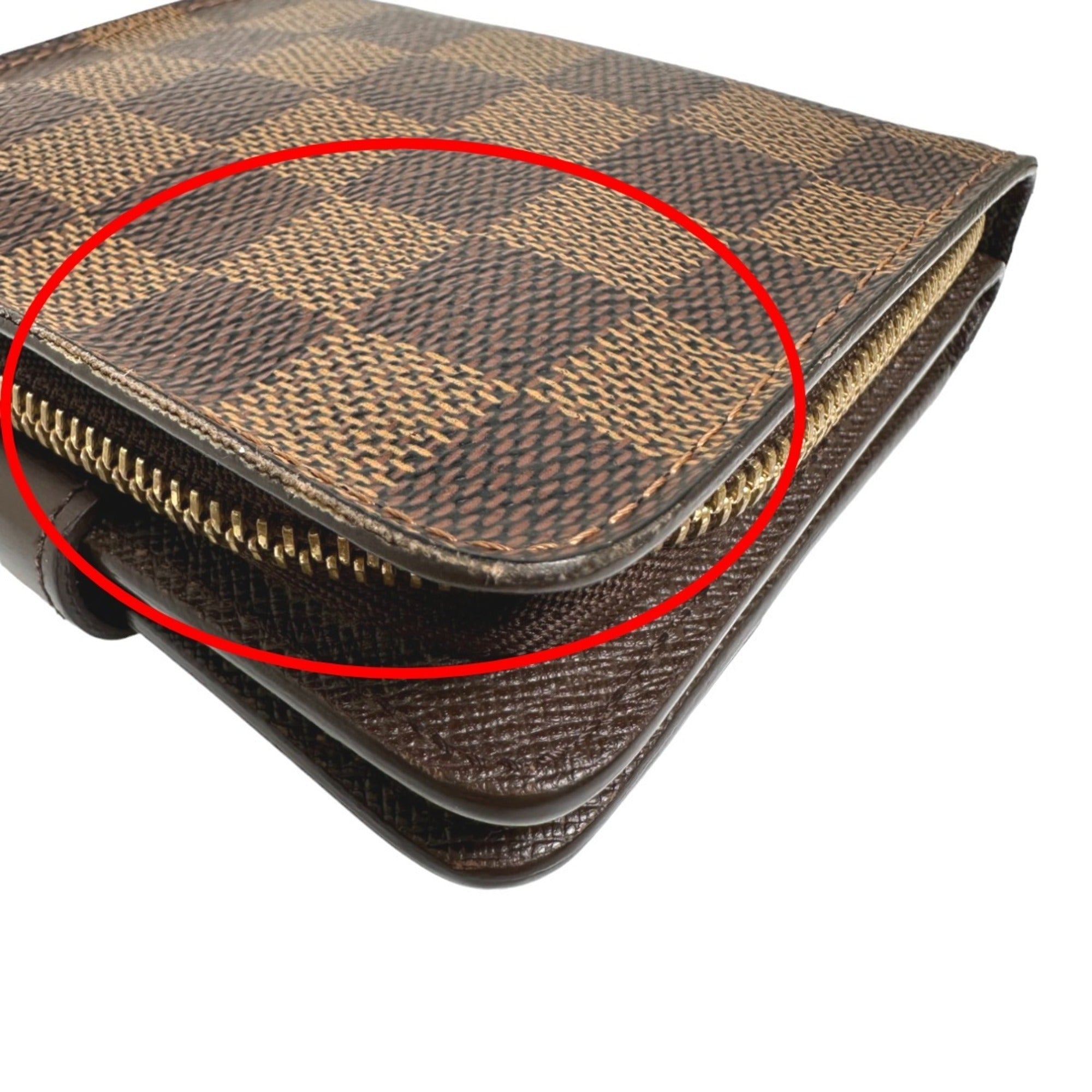 Louis Vuitton Damier Brown Damier Canvas Wallet