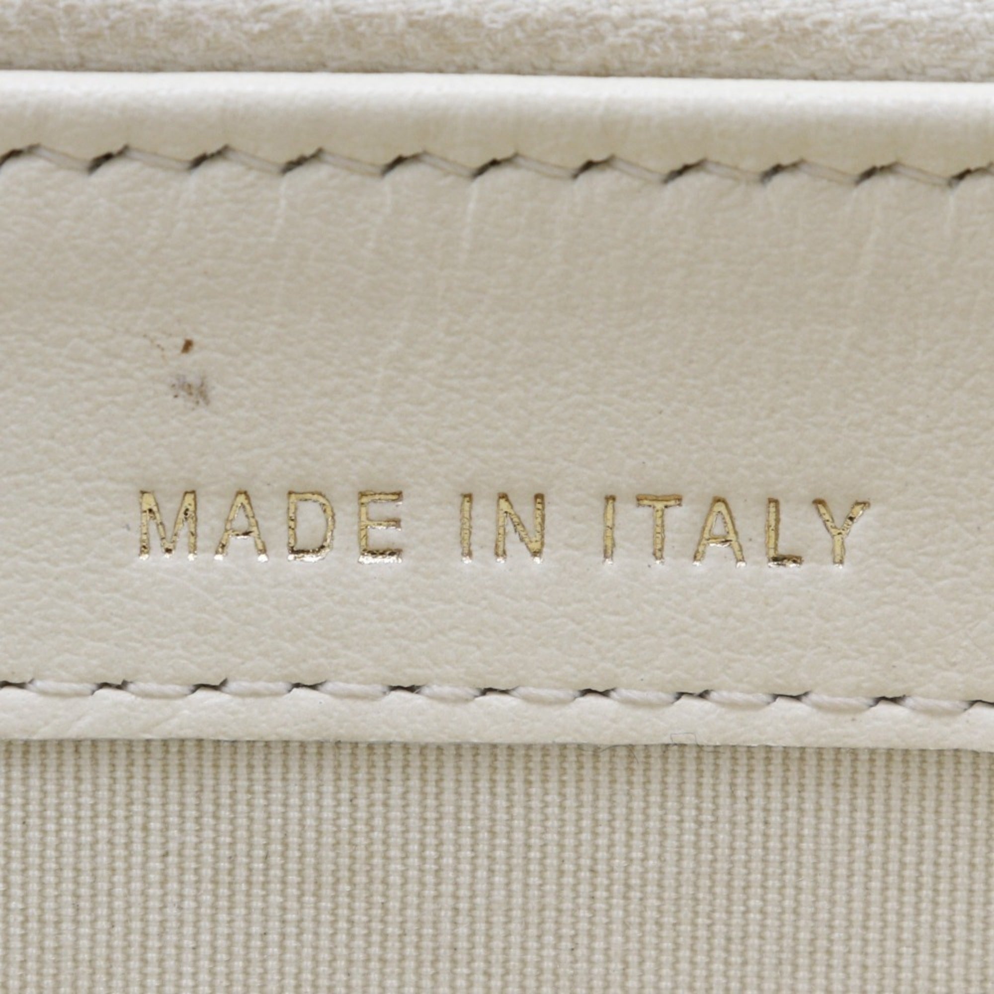 Chanel White Tweed Shoulder Bag