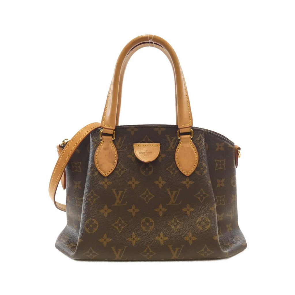Louis Vuitton Marron Coated Canvas Handbag