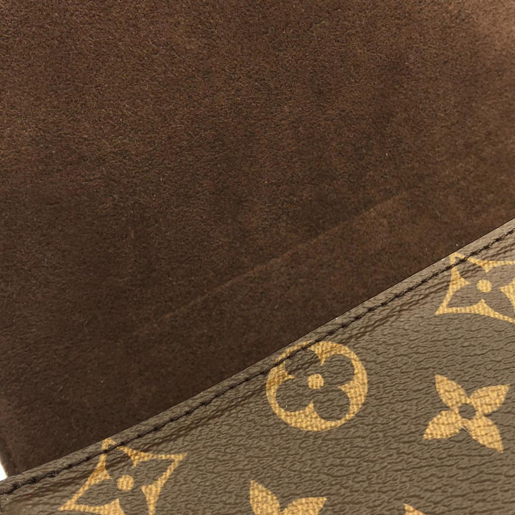 Louis Vuitton Monogram Marron Coated Canvas Shoulder Bag