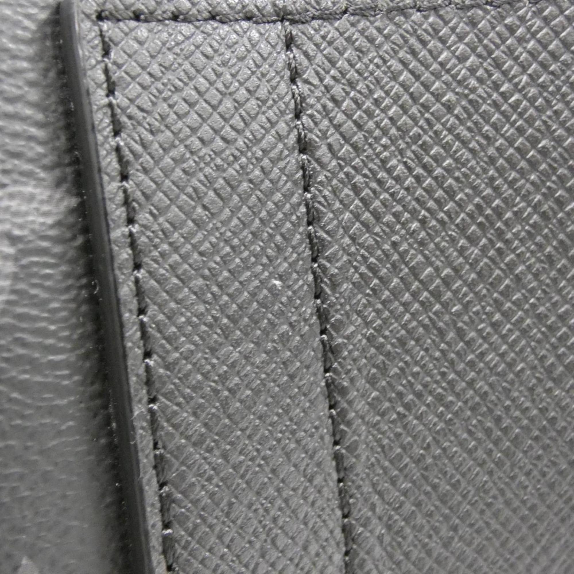 Louis Vuitton Black Coated Canvas Shoulder Bag