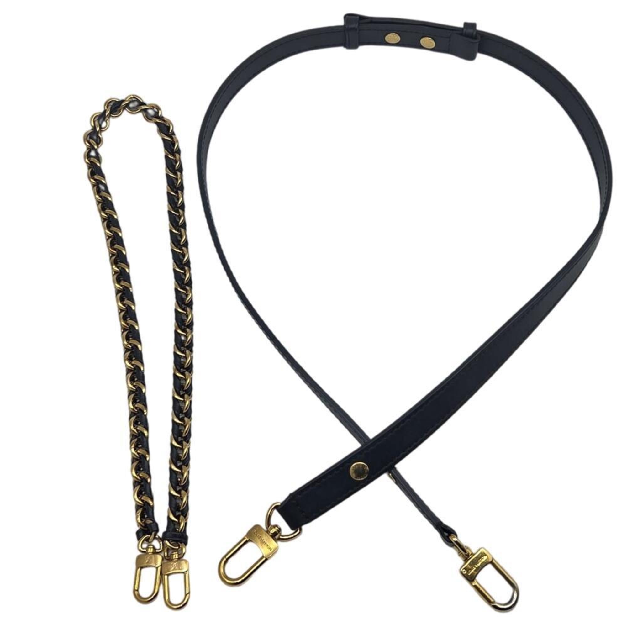 Louis Vuitton Beige Black Monogram Empreinte Pochette Shoulder Bag