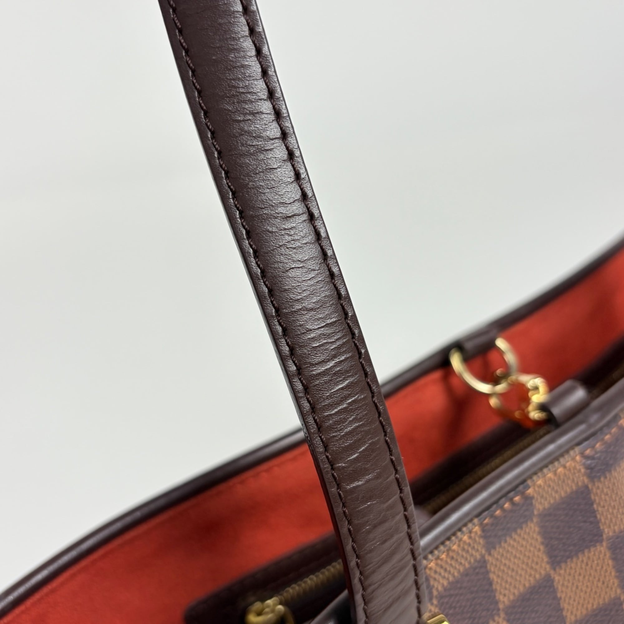 Louis Vuitton Brown Damier Canvas Handbag Shoulder Bag