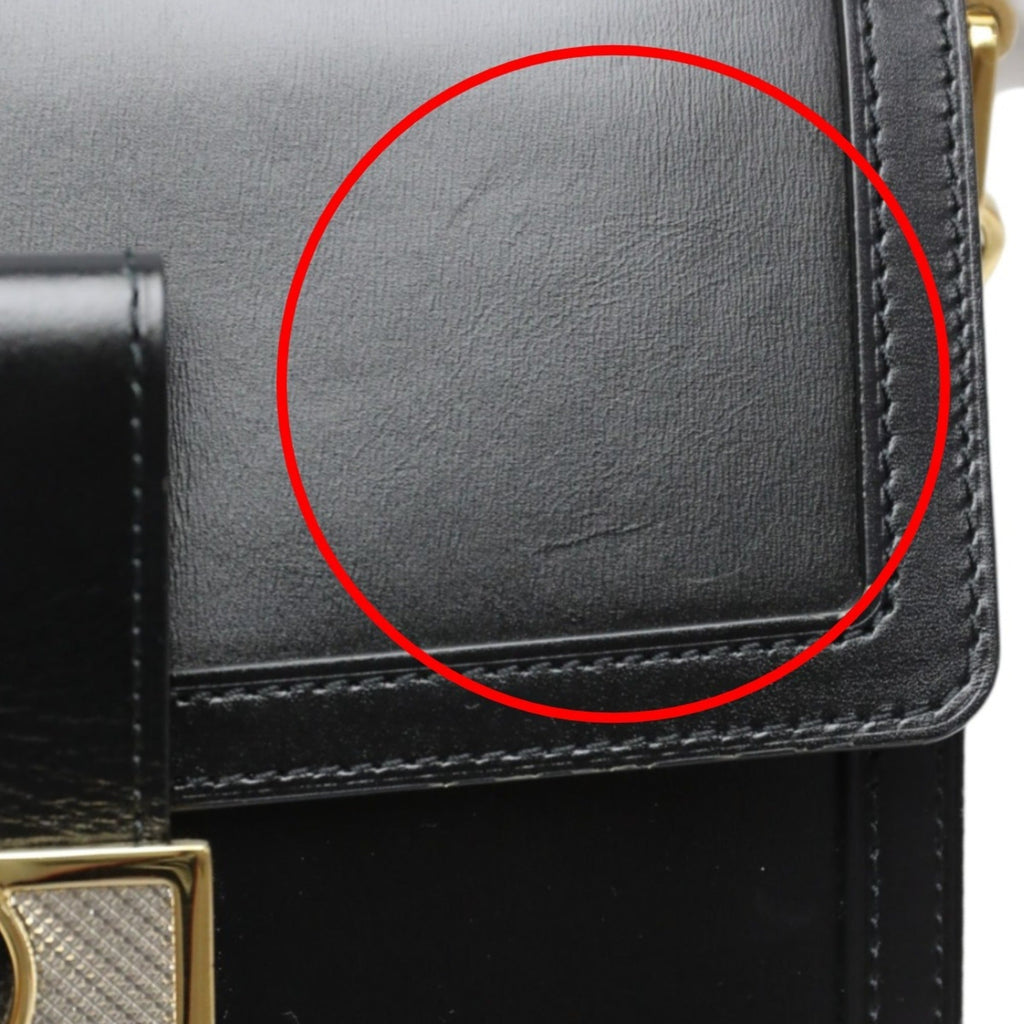 Louis Vuitton Black Noir Leather Shoulder Bag