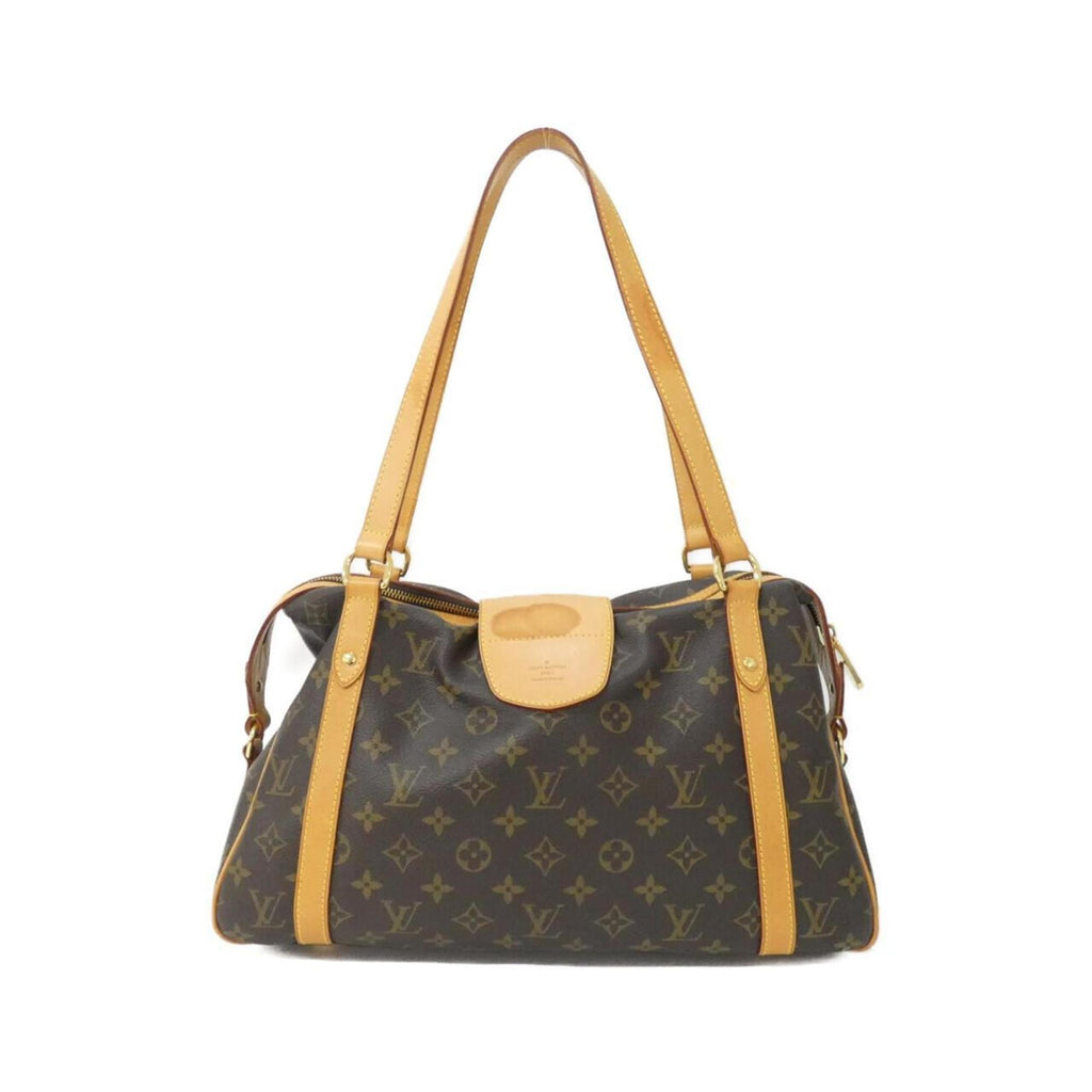 Louis Vuitton Marron Coated Canvas Shoulder Bag