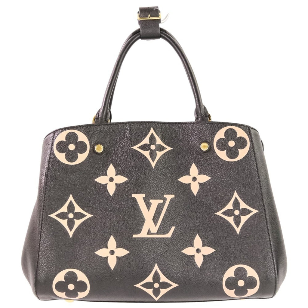 Louis Vuitton Black Monogram Empreinte Handbag