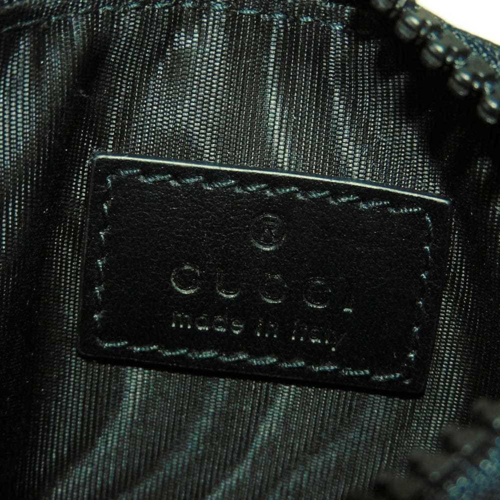 Gucci Black Gg Canvas Coin Purse/Coin Case (Pre-Owned)