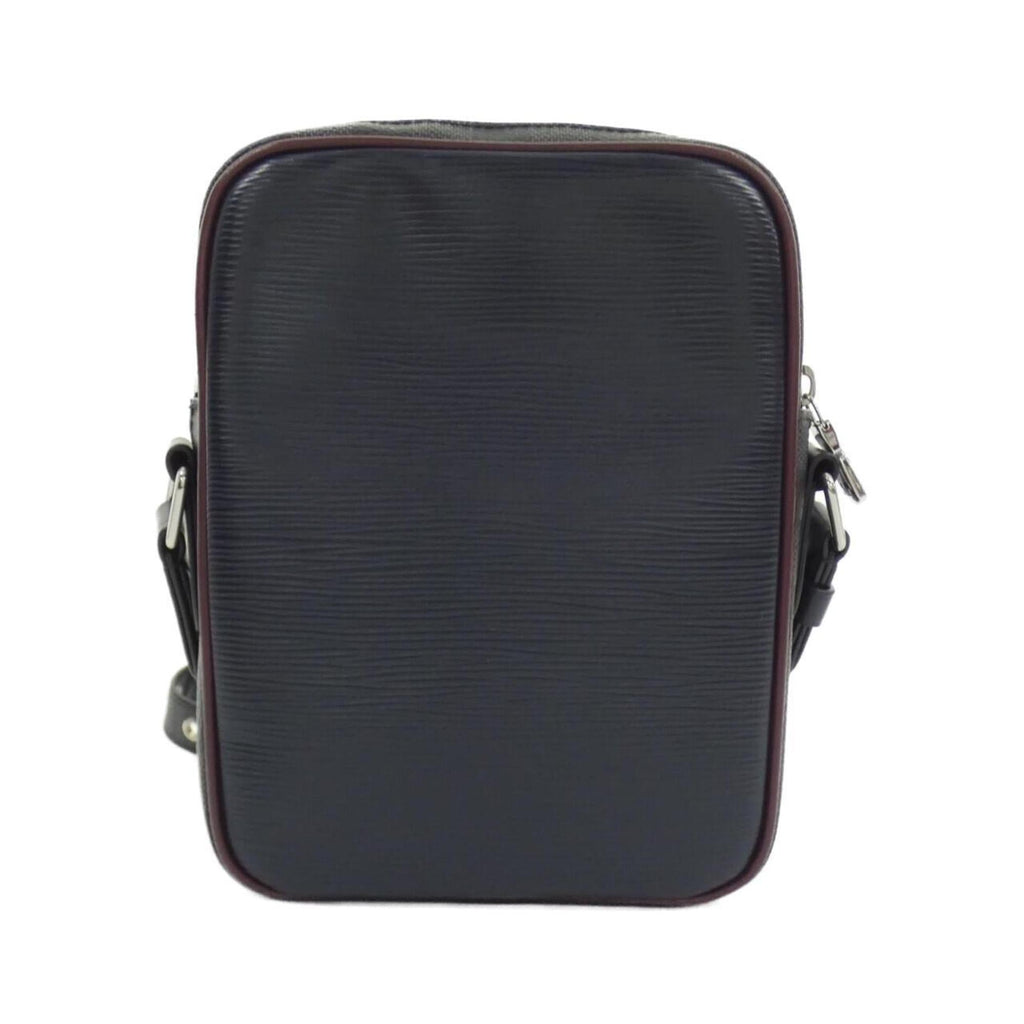 Louis Vuitton Graphite Coated Canvas Leather Shoulder Bag