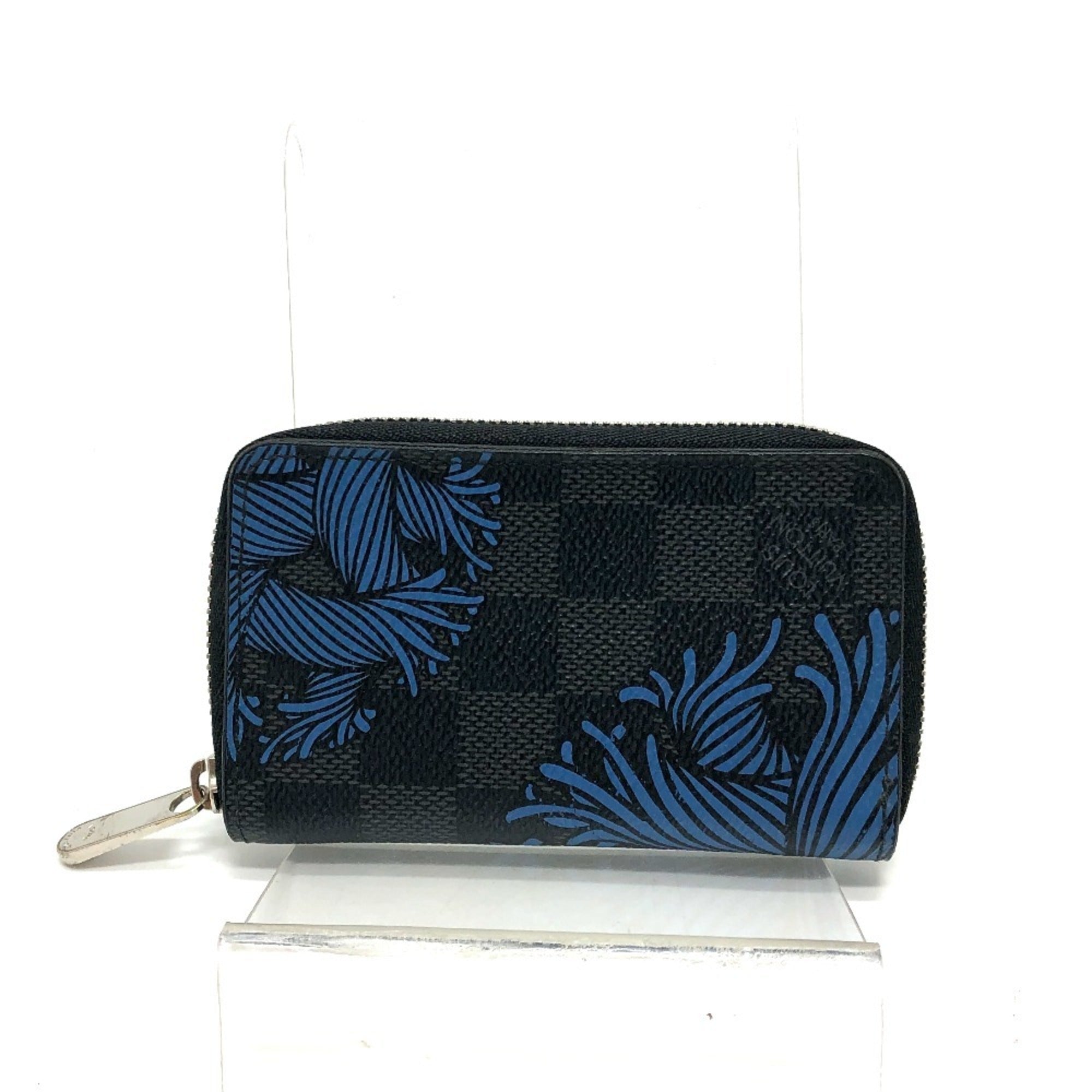 Louis Vuitton Black Damier Graphite Coin Purse/Coin Case